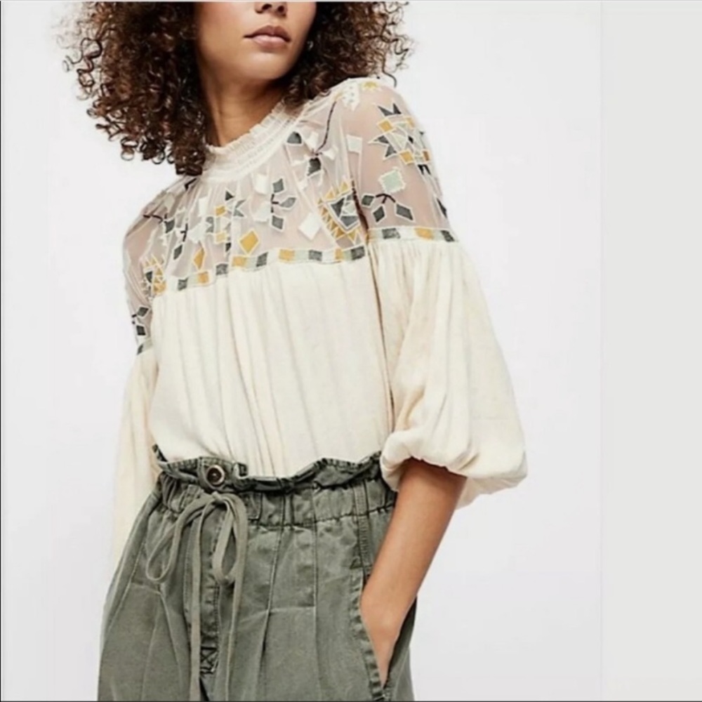 Free people Monday morning top - Picture 1 of 7